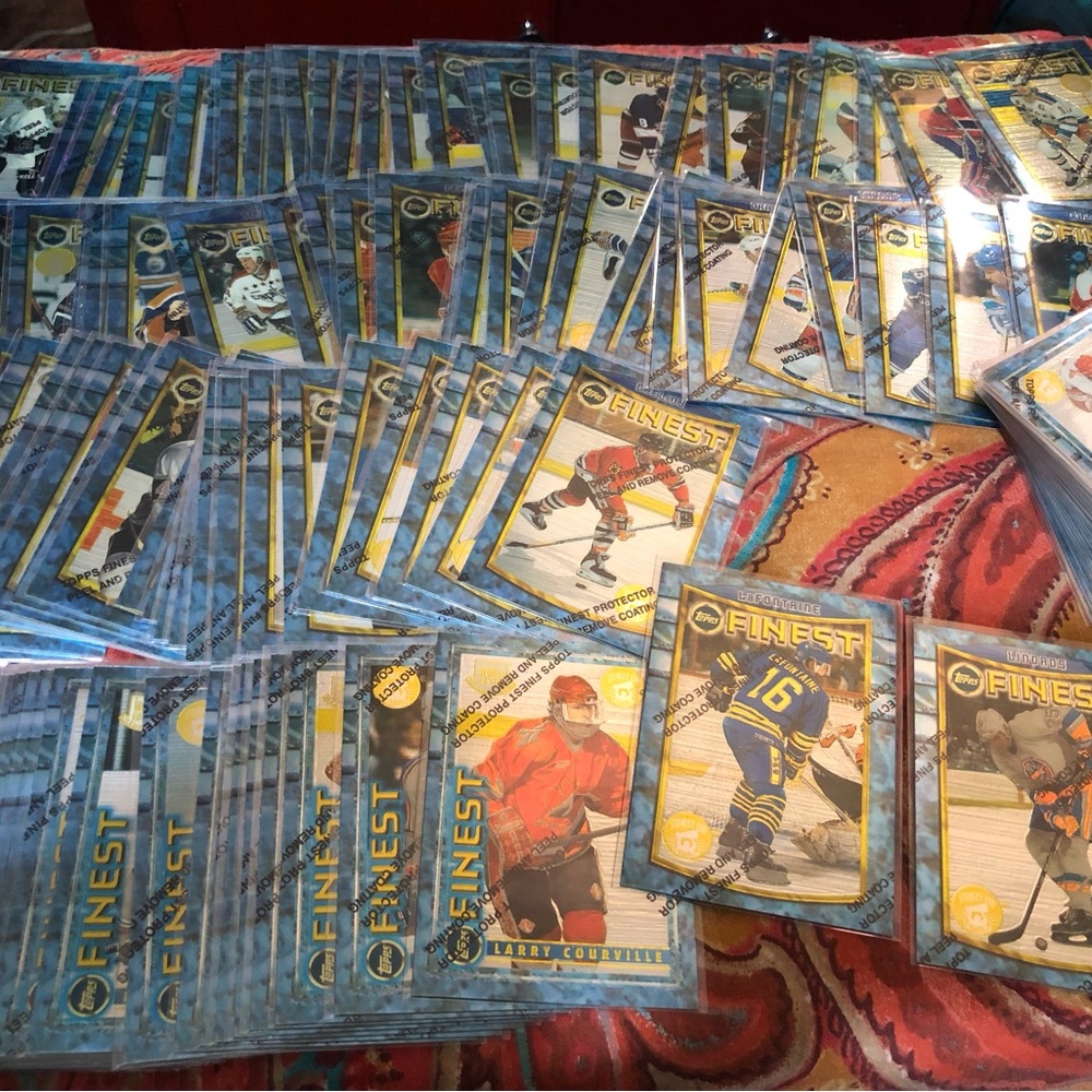 Topps finest hockey